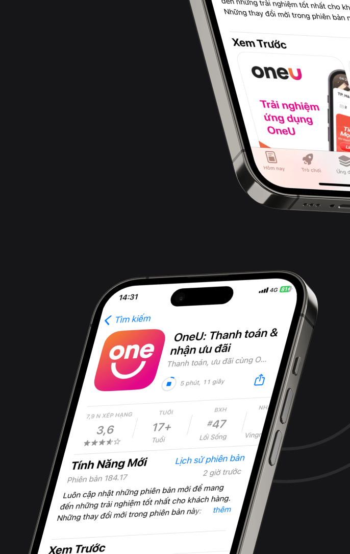 Tải ứng dụng OneU